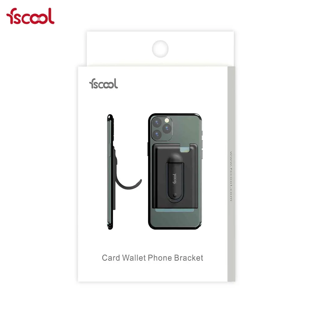 Porte-Cartes Silicone fscool M3 (Adhésif) Bleu — vue 3