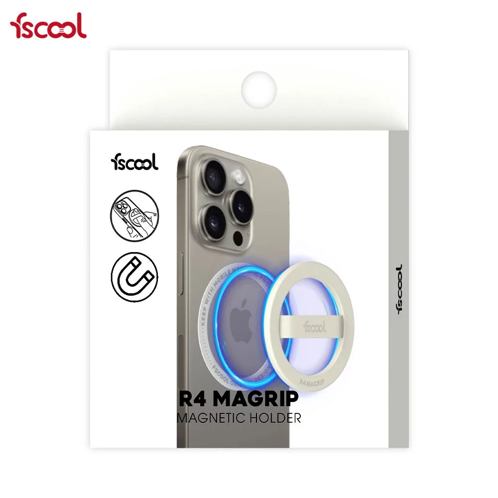 Bague Smartphone fscool R4 Magrip MagSafe Marron — vue 2