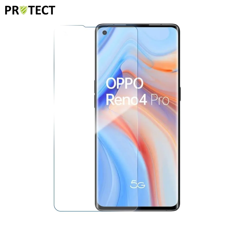 Verre Trempé Classique PROTECT pour OPPO Reno 4 Pro 5G Transparent