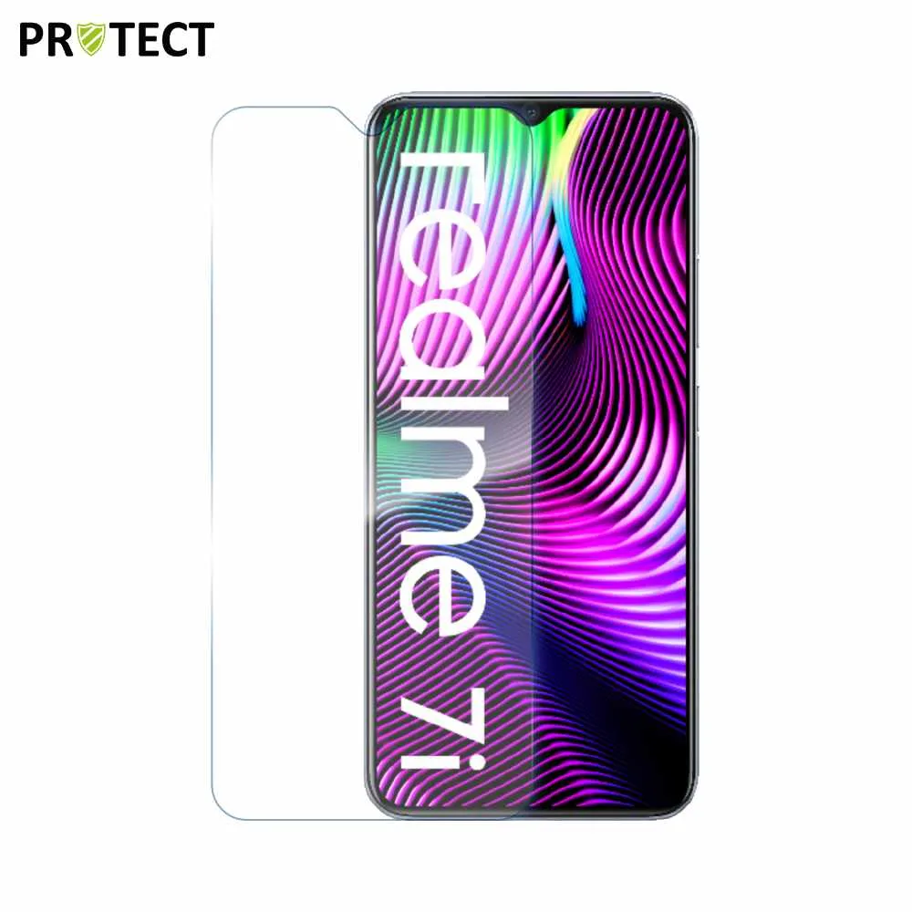 Verre Trempé Classique PROTECT pour Realme 7i Transparent