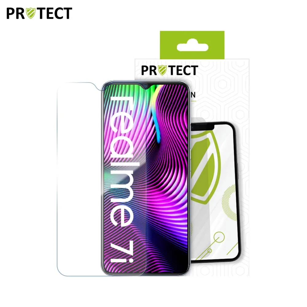 Verre Trempé Classique PROTECT pour Realme 7i Transparent — vue 2