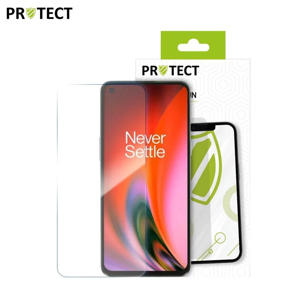Verre Trempé Classique PROTECT pour OnePlus Nord 2 5G Transparent — vue 2