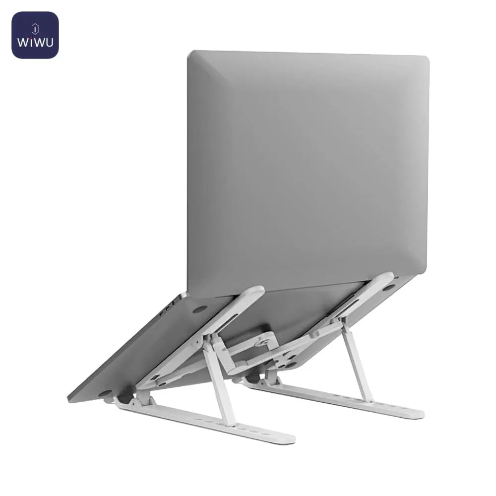 Support pour Ordinateur Portable Wiwu S500 Pliable Blanc — vue 4