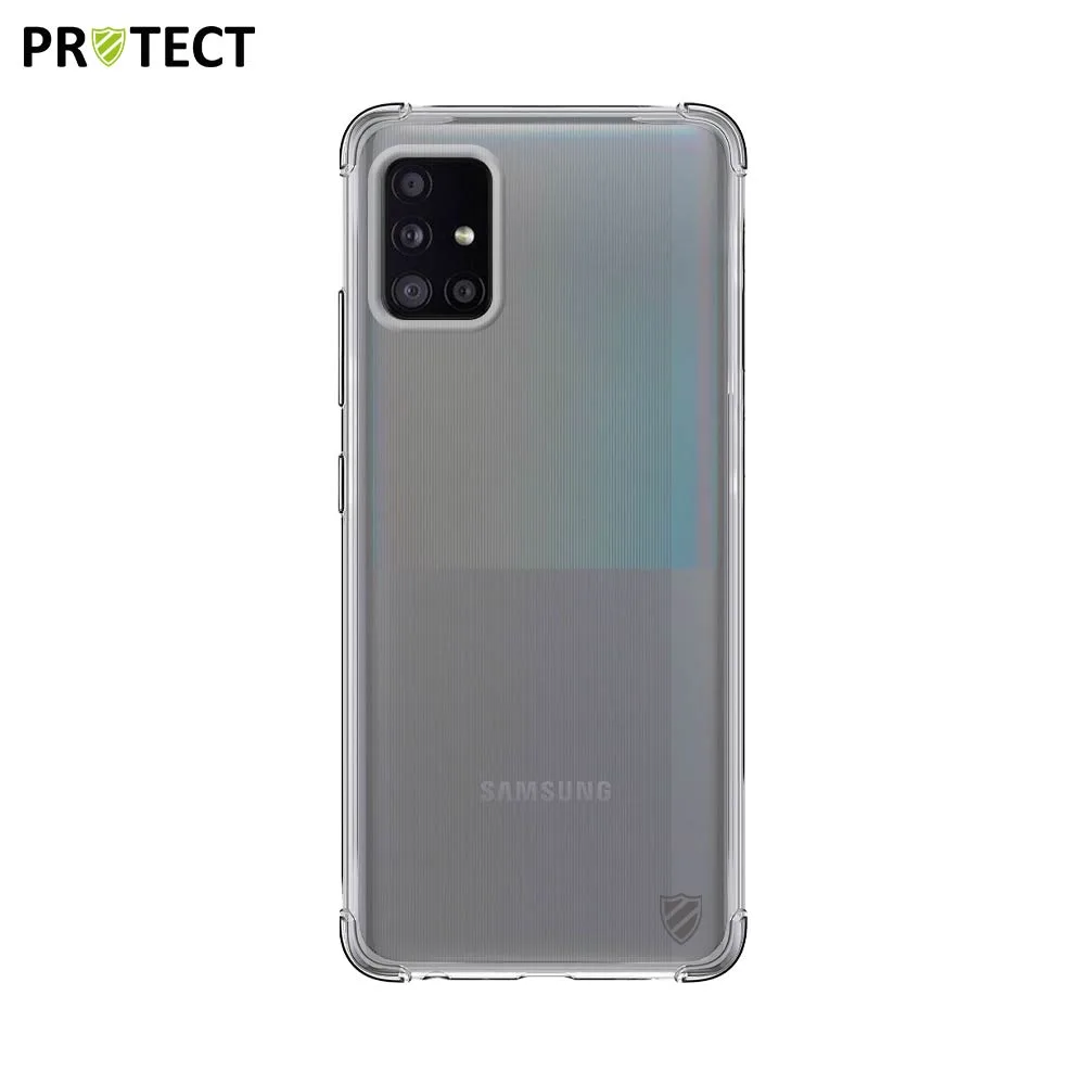 Coque Silicone Renforcée PROTECT pour Samsung Galaxy A51 5G A516 Transparent