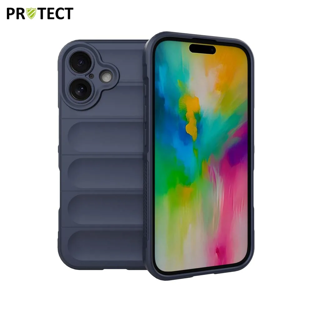 Coque de Protection IX008 PROTECT pour Apple iPhone 16 Saphir
