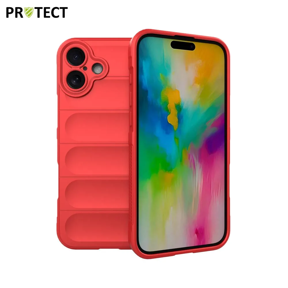Coque IX008 PROTECT Apple iPhone 16 Plus Rouge