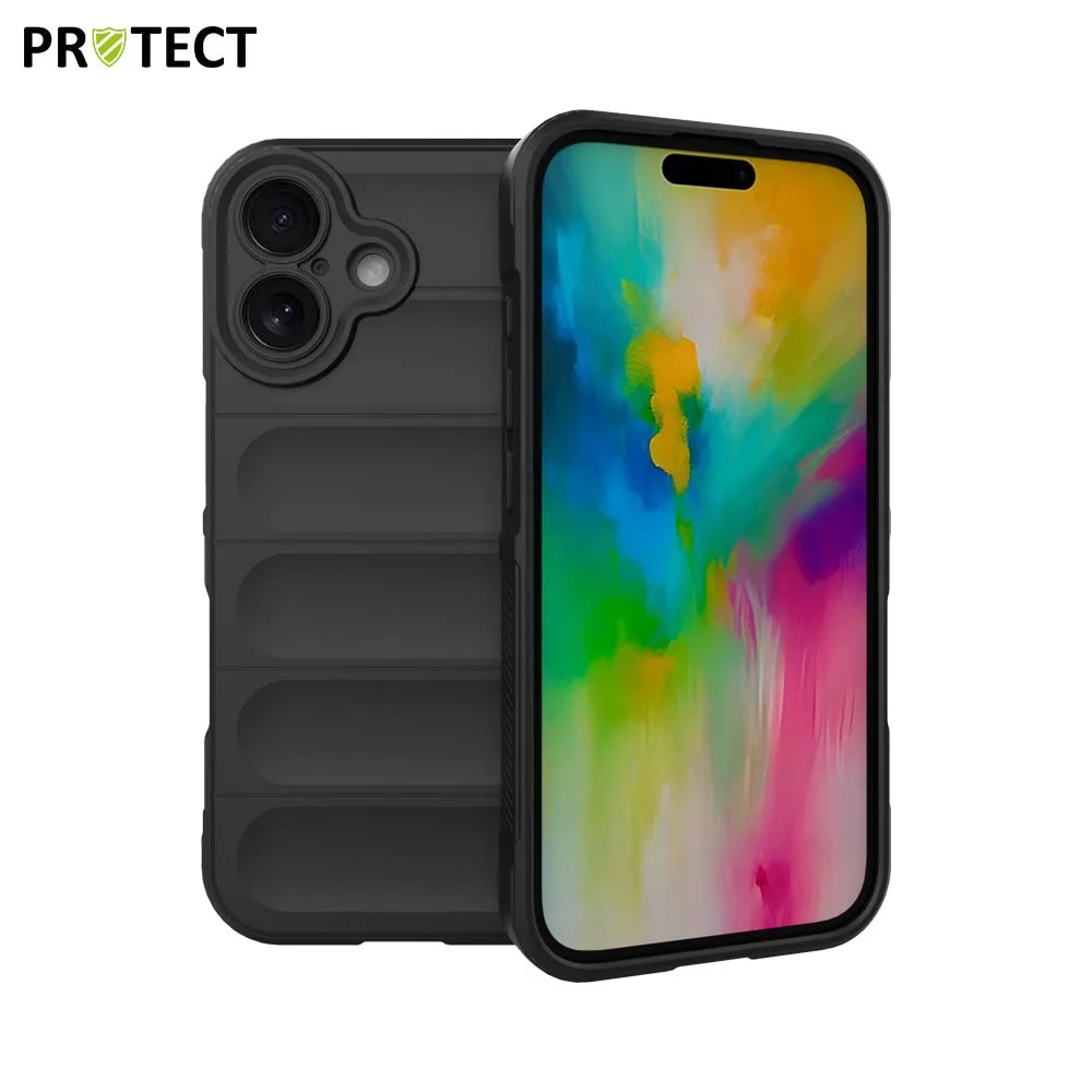 Coque de Protection IX008 PROTECT pour Apple iPhone 16 Noir