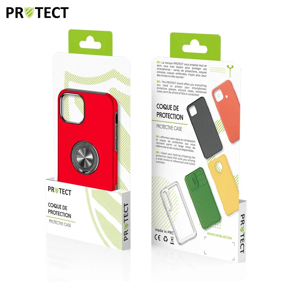 Coque de Protection IE013 PROTECT pour Apple iPhone 16 Pro Rouge — vue 2