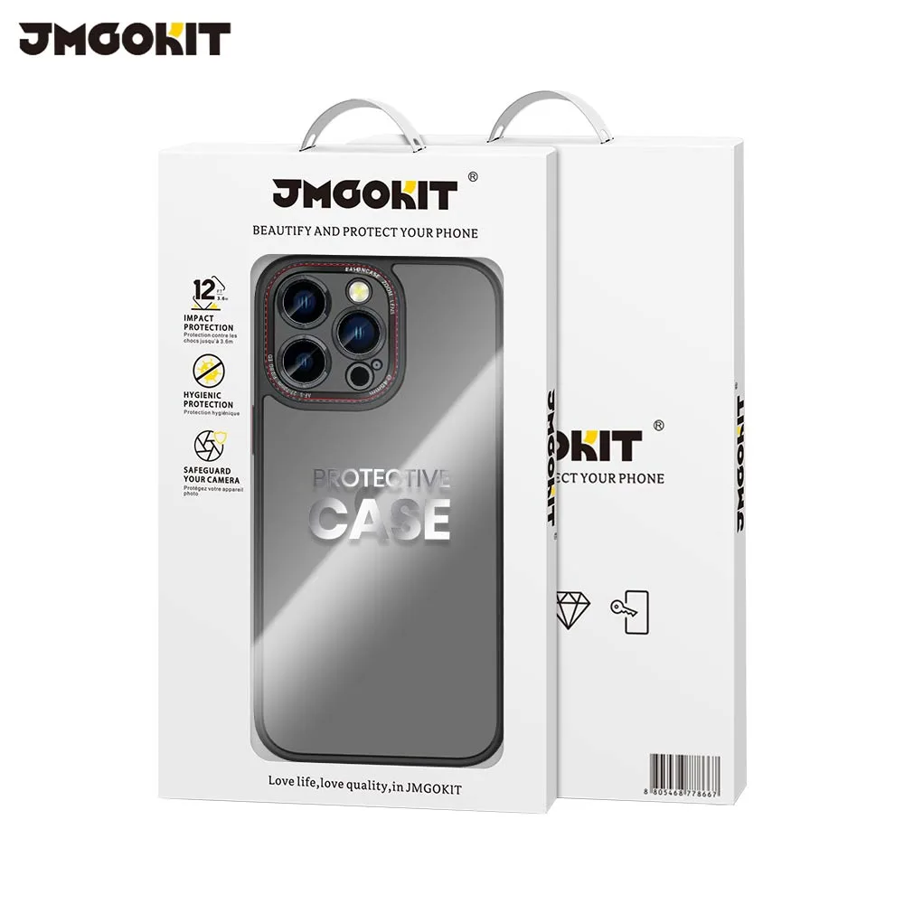 Coque de Protection Canon Lens JMGOKIT pour Apple iPhone 16 Pro Noir — vue 2