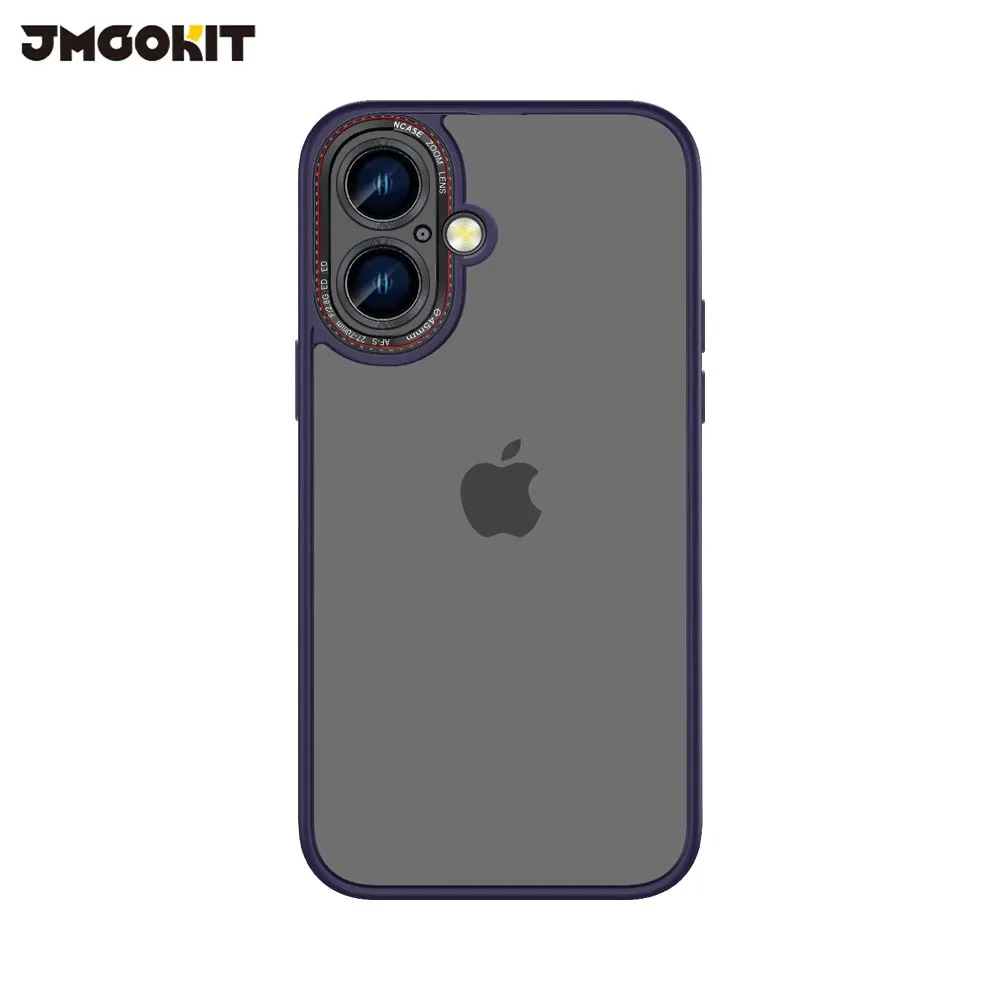 Coque Canon Lens JMGOKIT Apple iPhone 16 Violet