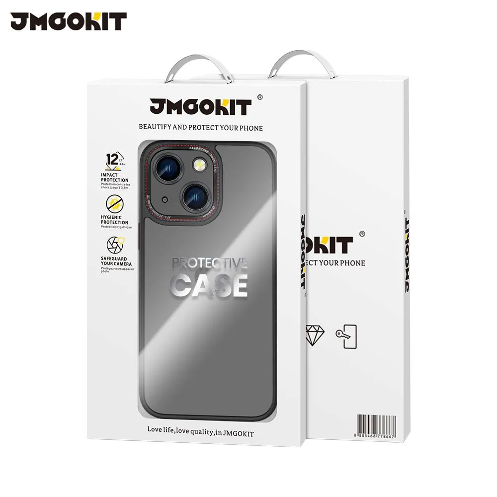 Coque de Protection Canon Lens JMGOKIT pour Apple iPhone 15 Noir — vue 2