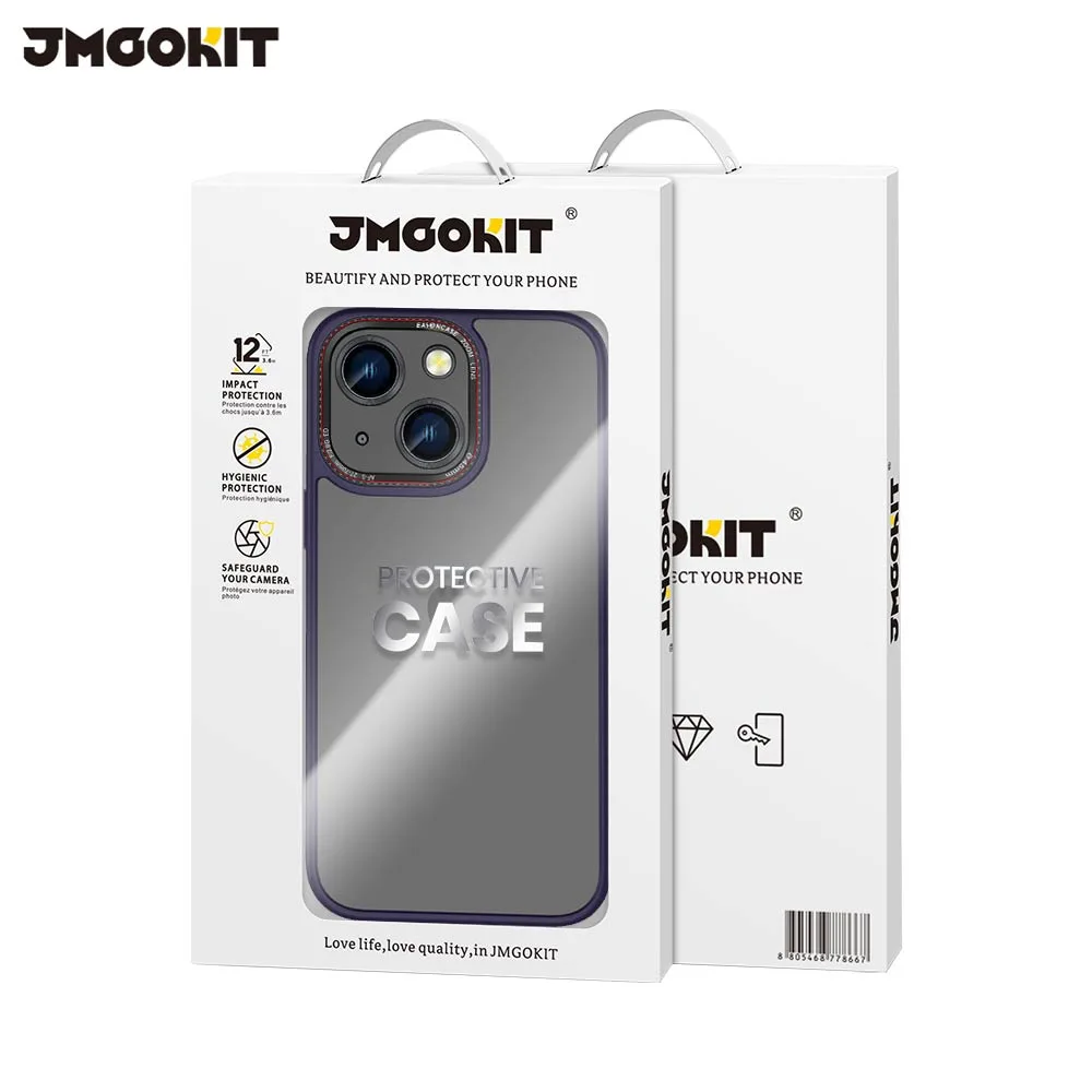 Coque de Protection Canon Lens JMGOKIT pour Apple iPhone 15 Plus Violet — vue 2