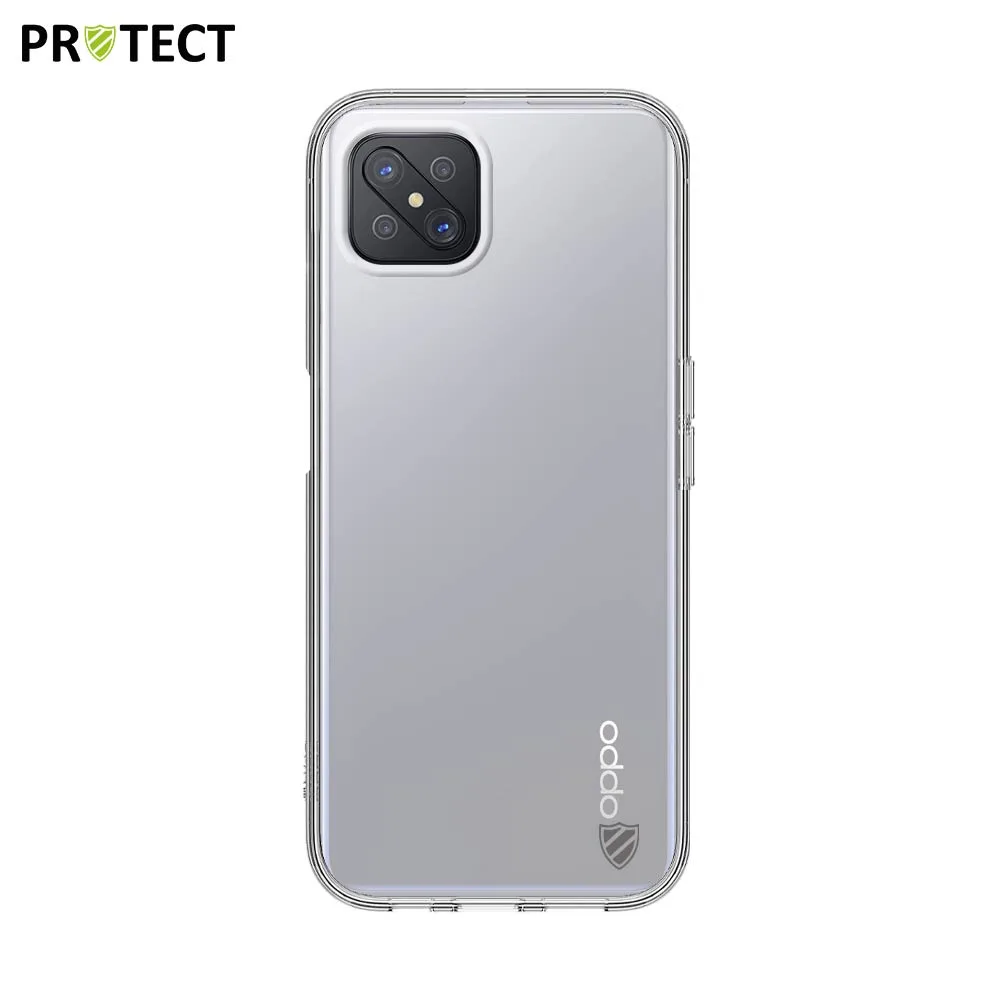 Coque Silicone PROTECT pour OPPO Reno 4 Z 5G Transparent — vue 2