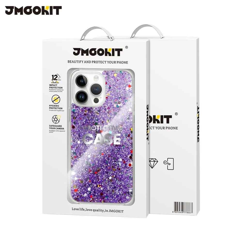 Coque de Protection Twinkle JMGOKIT pour Apple iPhone 16 Pro Max Violet