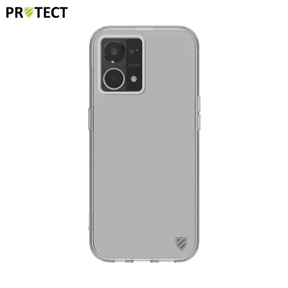 Coque Silicone PROTECT pour OPPO Reno 7 4G Transparent — vue 2
