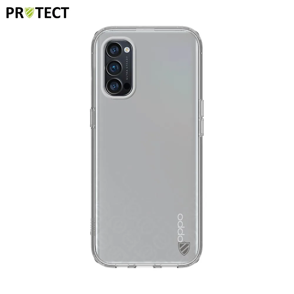 Coque Silicone PROTECT pour OPPO Reno 4 Pro 5G Transparent — vue 2