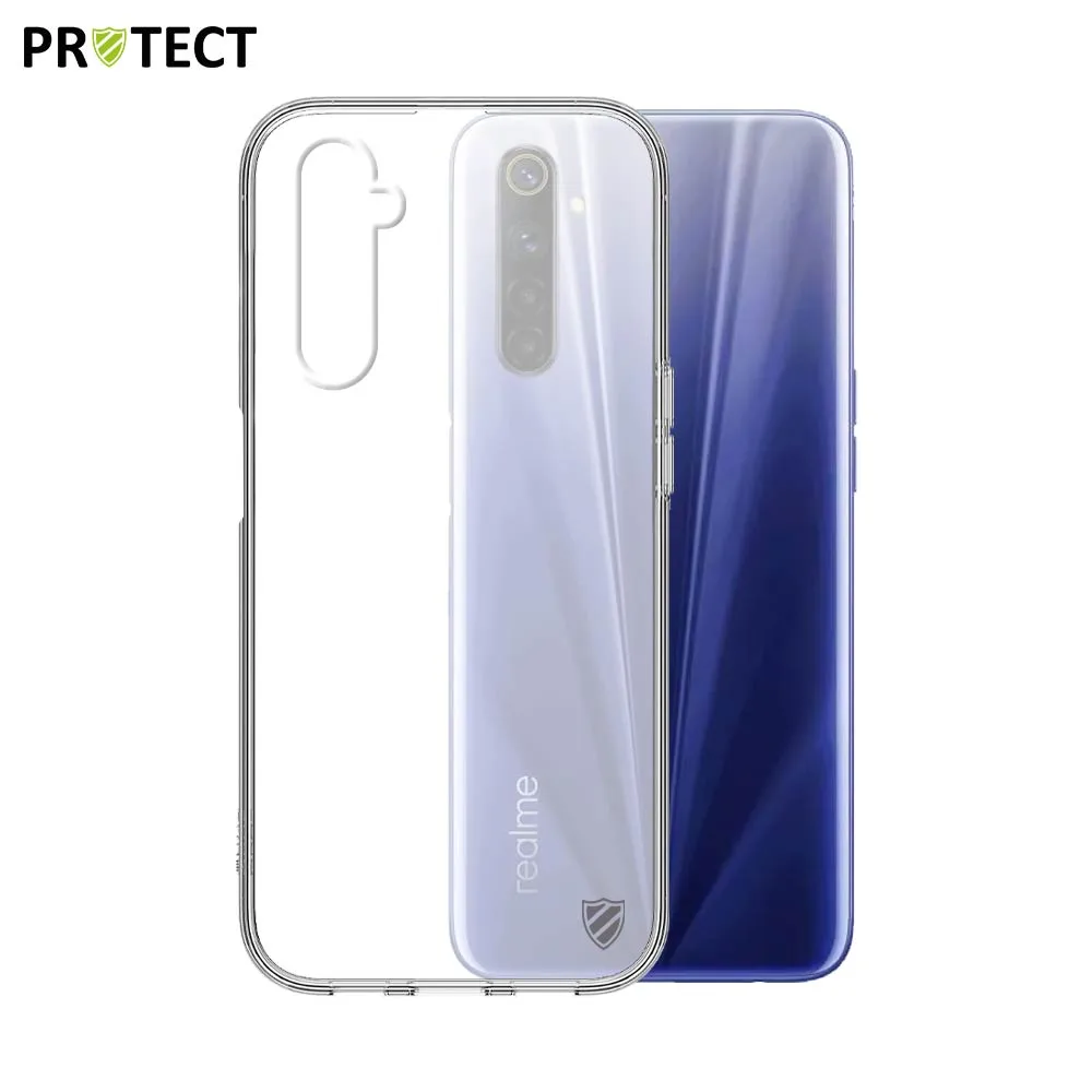 Coque Silicone PROTECT pour Realme 6 Transparent