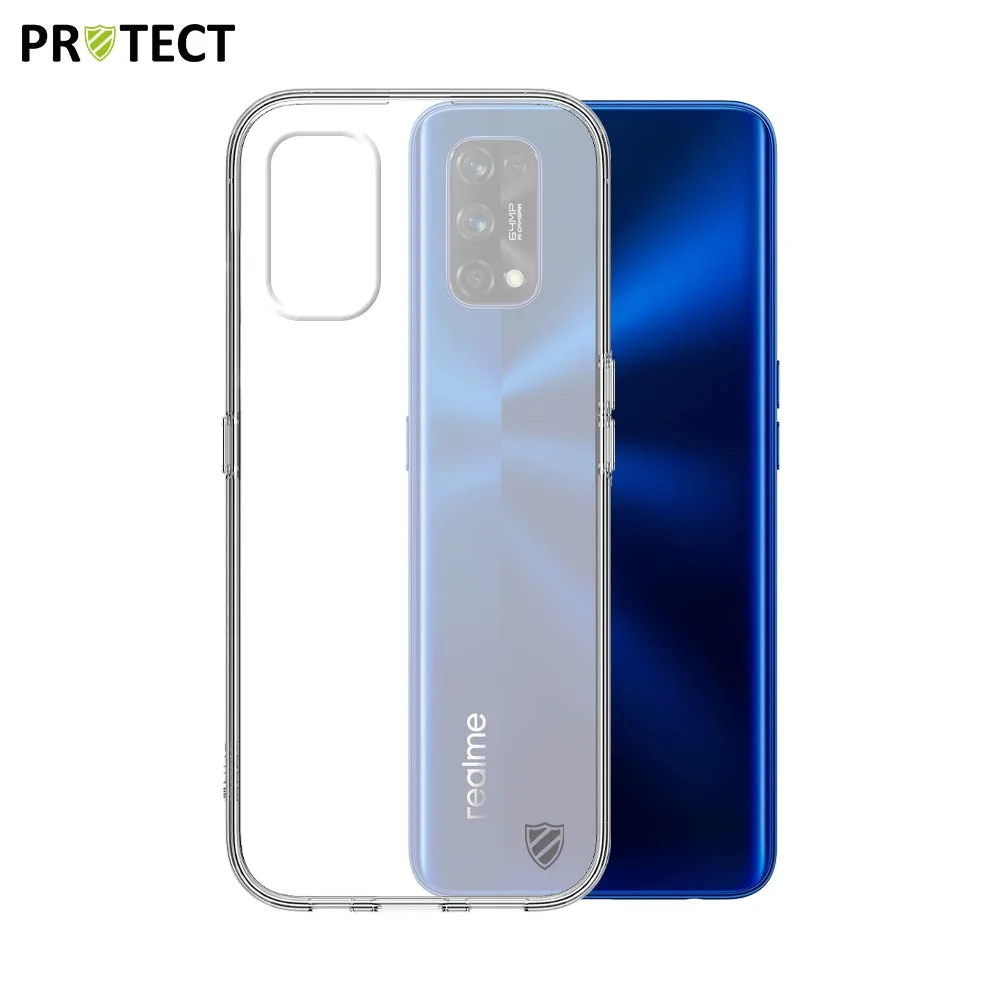 Coque Silicone PROTECT pour Realme 7 Pro Transparent