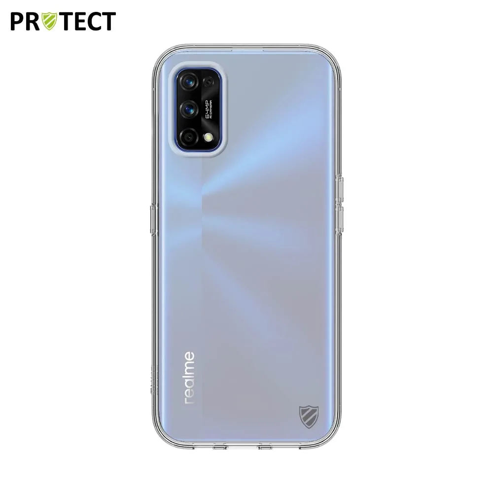 Coque Silicone PROTECT pour Realme 7 Pro Transparent — vue 2