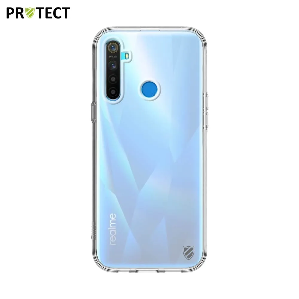 Coque Silicone PROTECT pour Realme 5 Transparent — vue 2