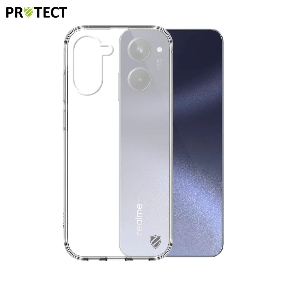Coque Silicone PROTECT pour Realme 10 4G Transparent