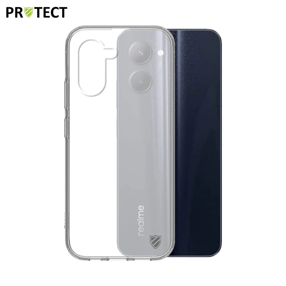 Coque Silicone PROTECT pour Realme C33 Transparent — vue 2