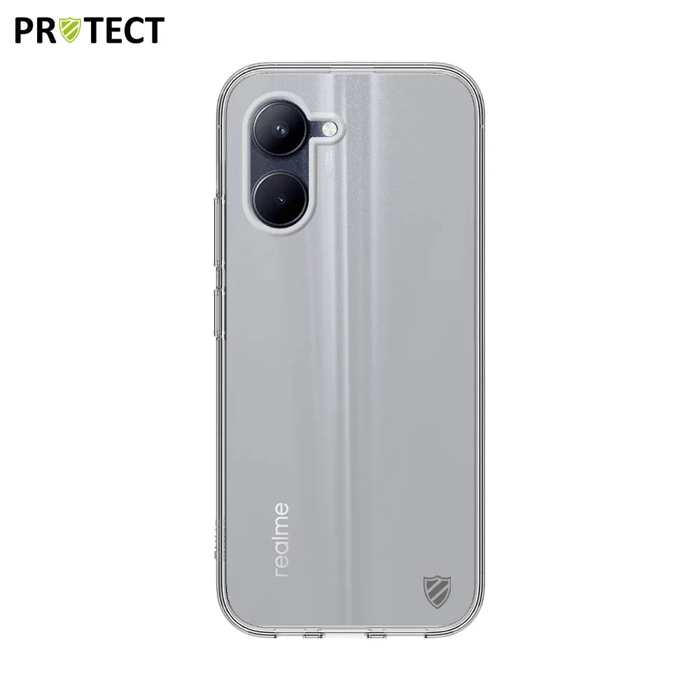 Coque Silicone PROTECT pour Realme C33 Transparent
