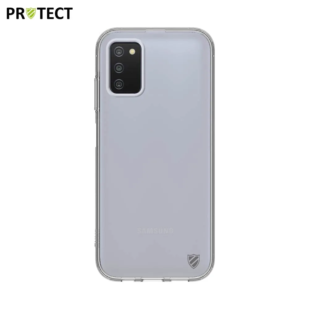 Coque Silicone PROTECT pour Samsung Galaxy A03s A037 Transparent — vue 2