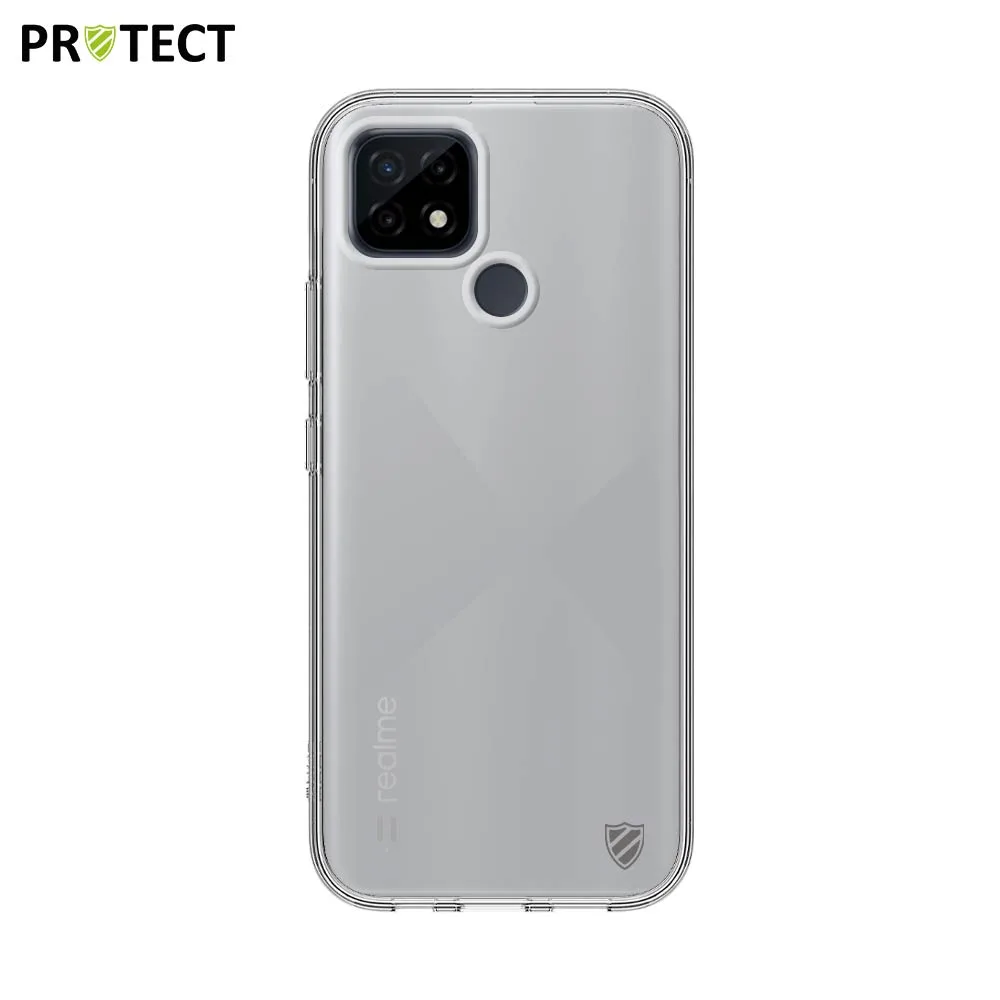 Coque Silicone PROTECT pour Realme C21 Transparent — vue 2