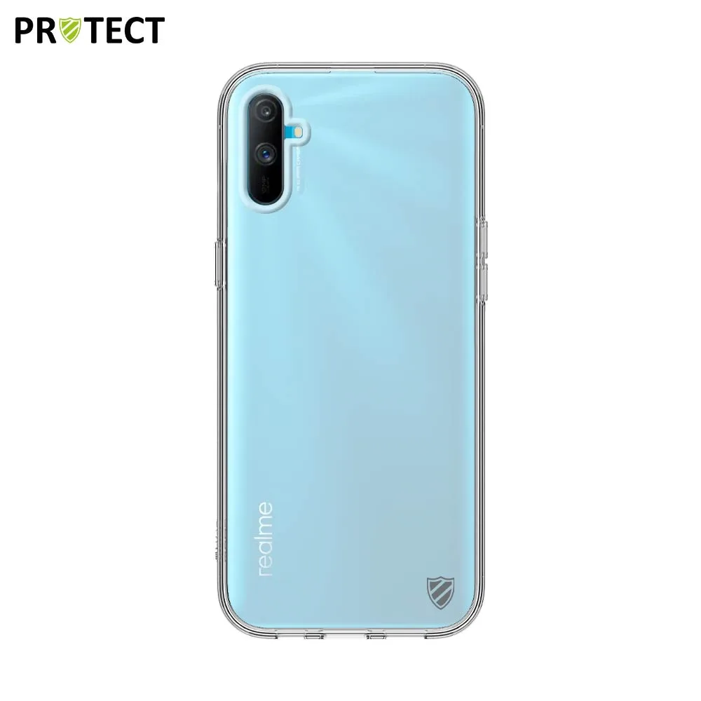 Coque Silicone PROTECT pour Realme C3 Transparent — vue 2