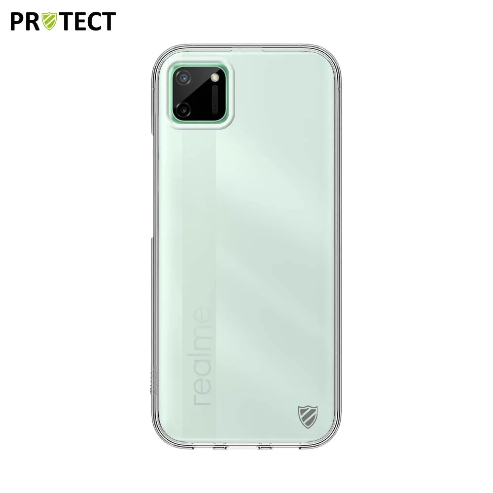Coque Silicone PROTECT pour Realme C11 (2020) Transparent — vue 2