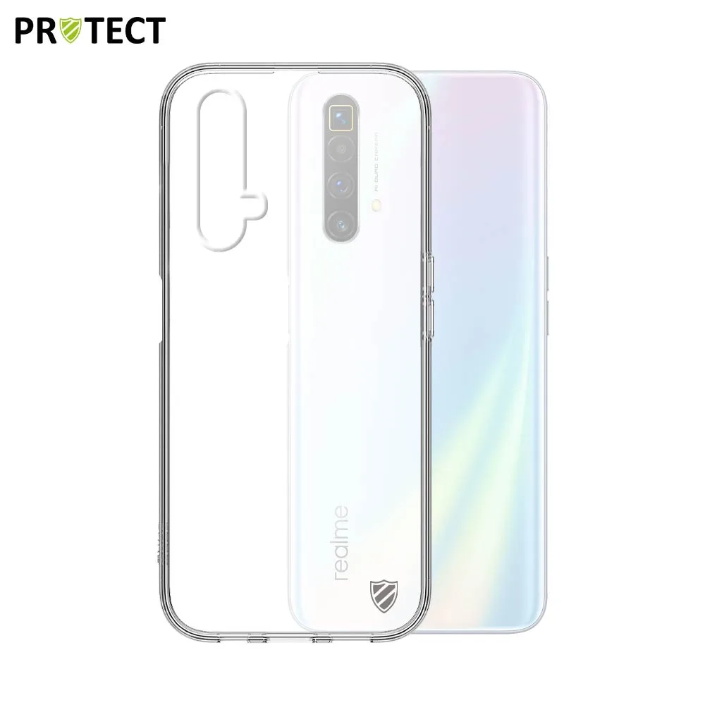 Coque Silicone PROTECT pour Realme X3 SuperZoom Transparent