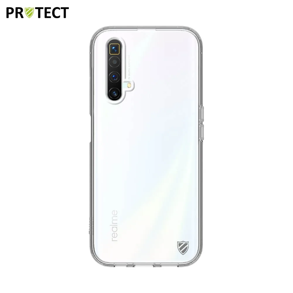 Coque Silicone PROTECT pour Realme X3 SuperZoom Transparent — vue 2