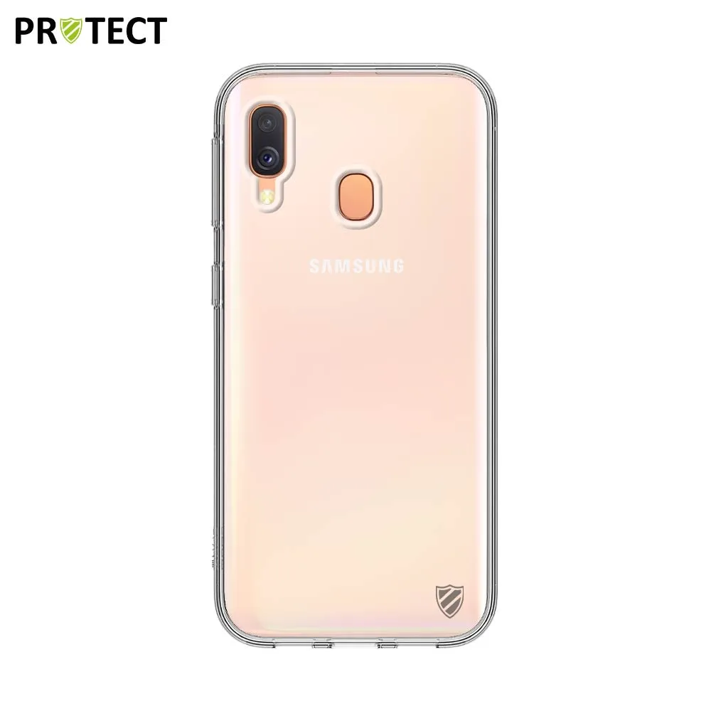 Coque Silicone PROTECT pour Samsung Galaxy A40 A405 Transparent — vue 2