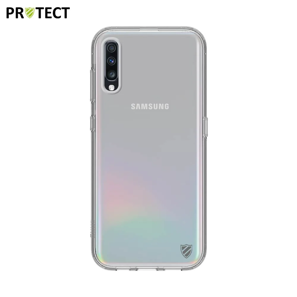 Coque Silicone PROTECT pour Samsung Galaxy A70 A705 Transparent — vue 2