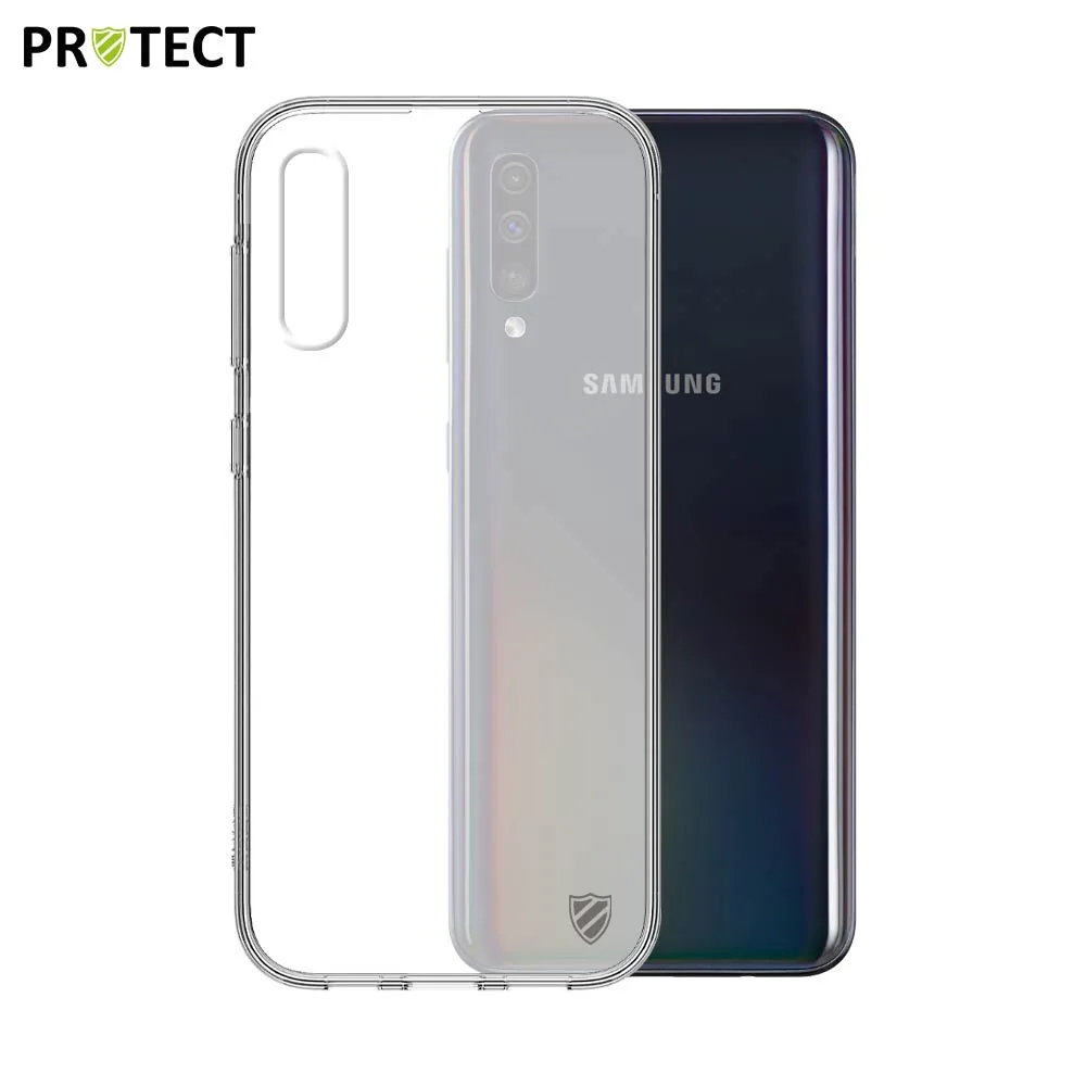 Coque Silicone PROTECT pour Samsung Galaxy A50 A505 Transparent — vue 2