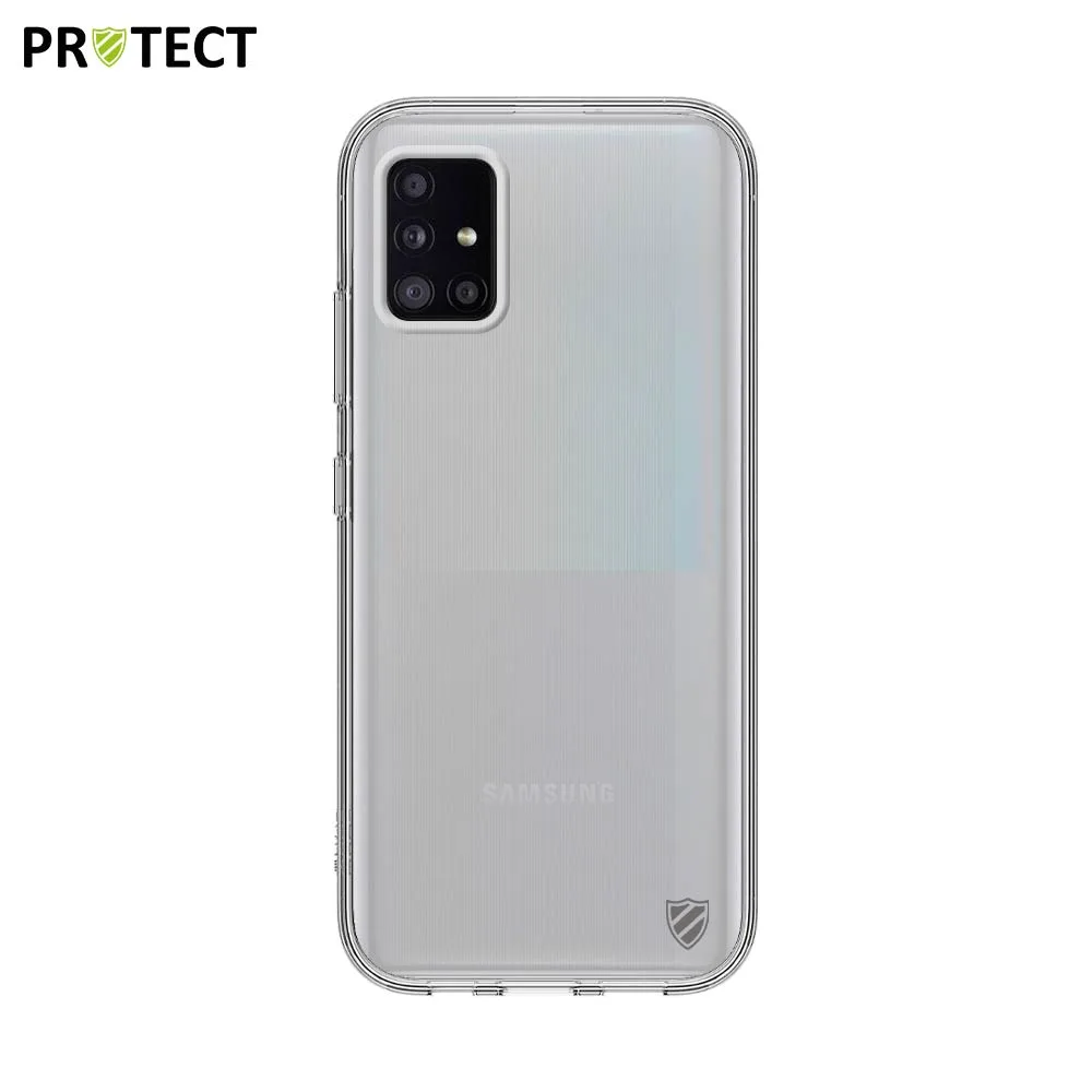 Coque Silicone PROTECT pour Samsung Galaxy A51 5G A516 Transparent — vue 2