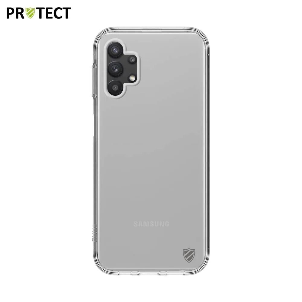 Coque Silicone PROTECT pour Samsung Galaxy A32 4G A325 Transparent — vue 2