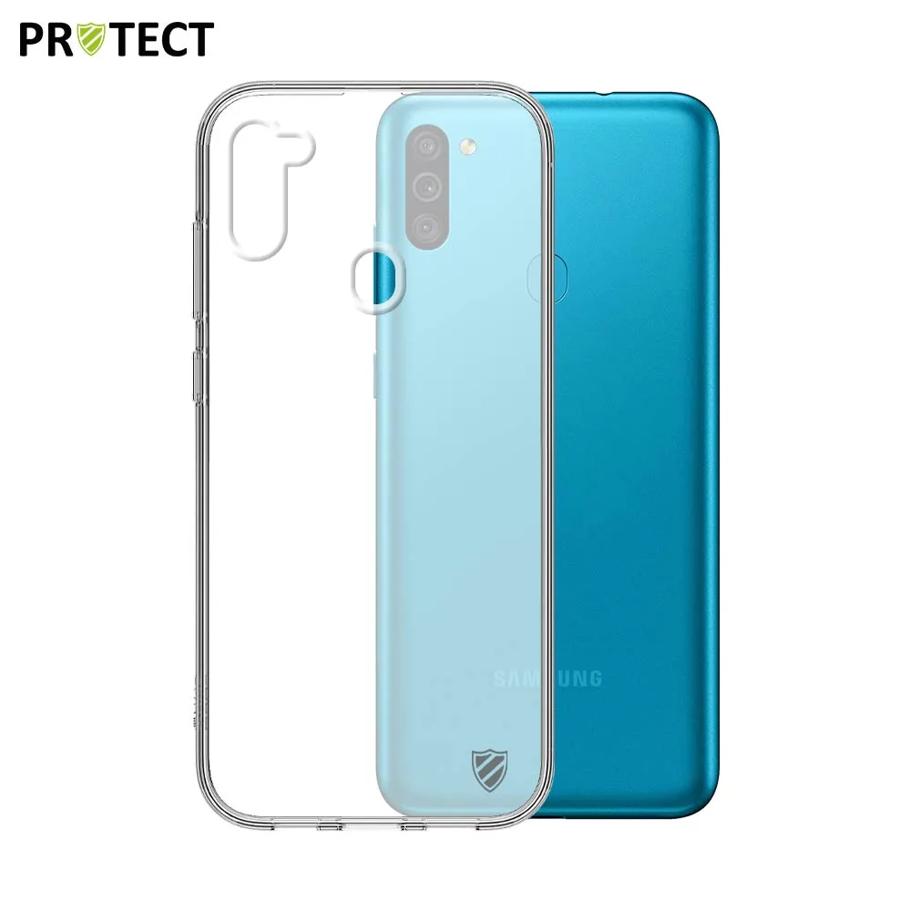 Coque Silicone PROTECT pour Samsung Galaxy M11 M115 Transparent