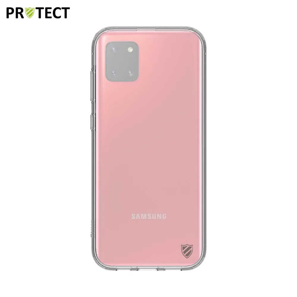 Coque Silicone PROTECT pour Samsung Galaxy Note 10 Lite N770 Transparent — vue 2
