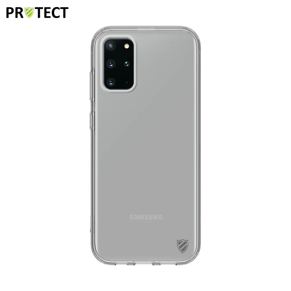 Coque Silicone PROTECT pour Samsung Galaxy S20 Plus 5G G986 Transparent