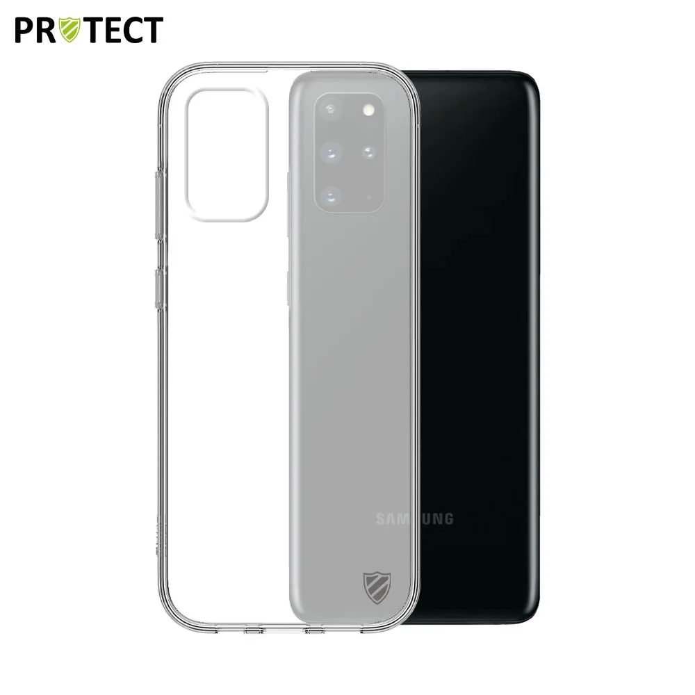 Coque Silicone PROTECT pour Samsung Galaxy S20 Plus 5G G986 Transparent — vue 2