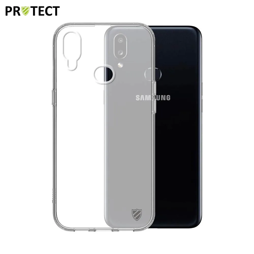 Coque Silicone PROTECT pour Samsung Galaxy A10S A107 Transparent