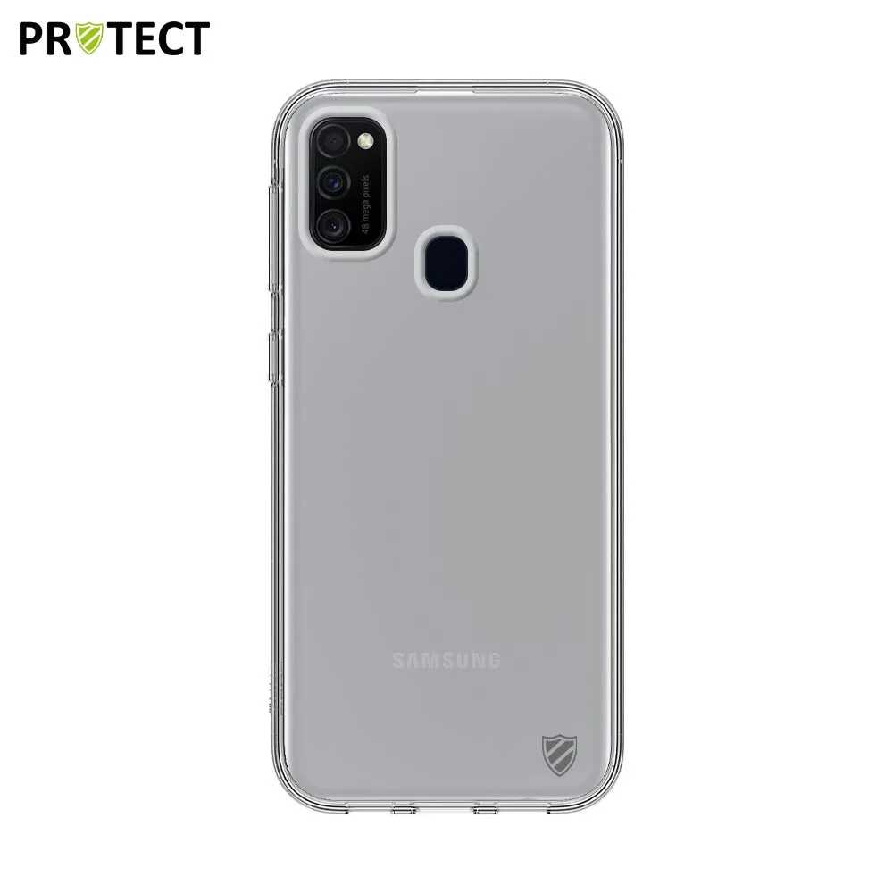 Coque Silicone PROTECT pour Samsung Galaxy M21 M215 Transparent — vue 2