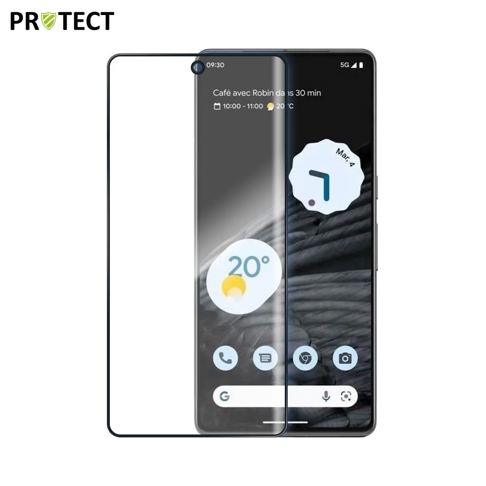 Verre Trempé Intégral PROTECT pour Google Pixel 7 Noir