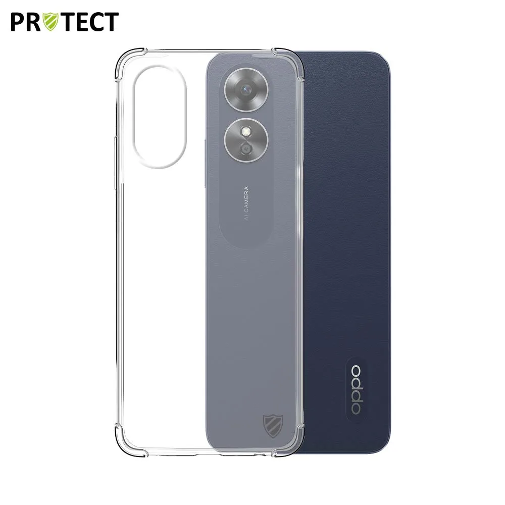 Coque Silicone Renforcée PROTECT pour OPPO A17 (CPH2477) Transparent