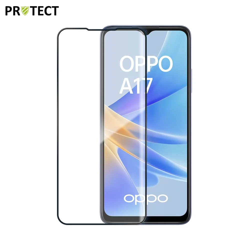 Verre Trempé Intégral PROTECT OPPO A17 Noir