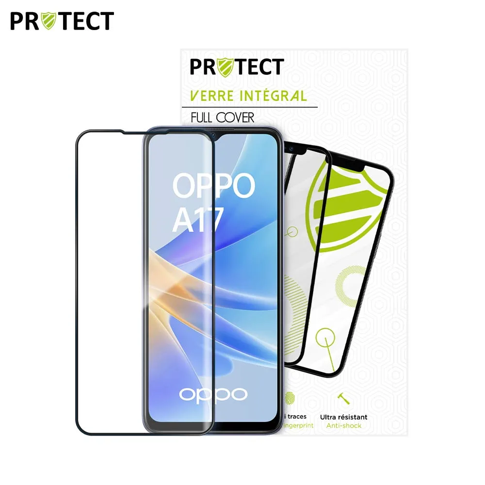 Verre Trempé Intégral PROTECT pour OPPO A17 (CPH2477) Noir — vue 2
