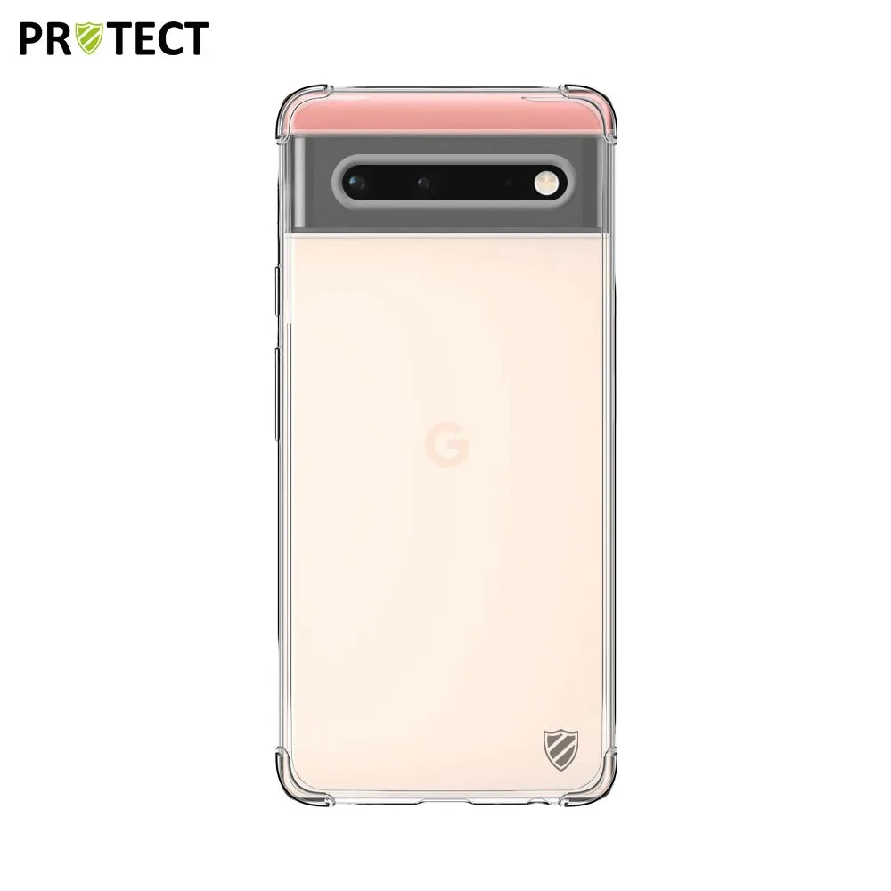 Coque Silicone Renforcée PROTECT pour Google Pixel 6 Transparent — vue 2