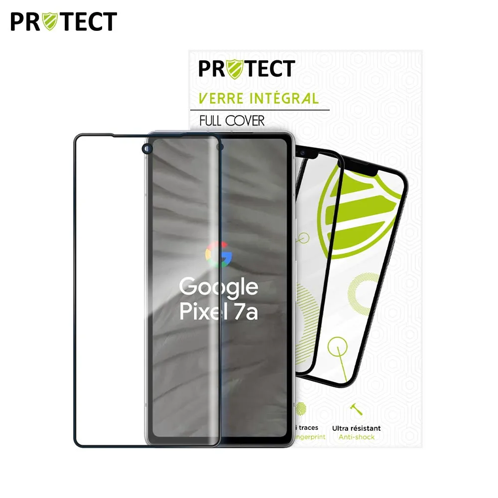 Verre Trempé Intégral PROTECT pour Google Pixel 7a Noir